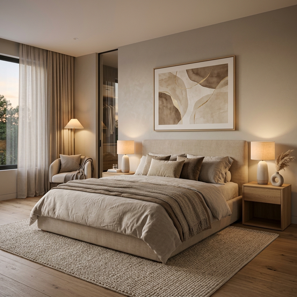 Minimalist Oasis Bedroom